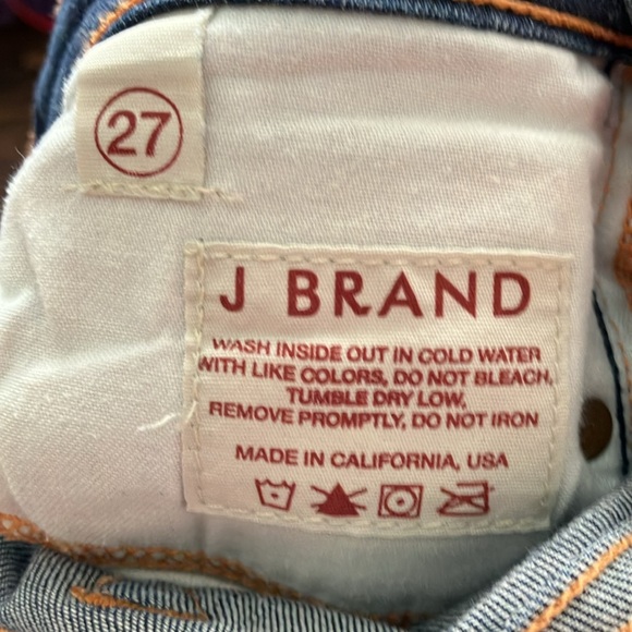 J Brand Mid Rise Skinny Leg Jeans in Dark Vintage, Size 27 - Picture 9 of 11